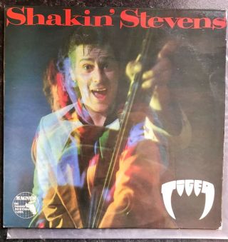Shakin’ Stevens And The Sunsets Rare Vinyl Lp “tiger” Magnum Carrerre French Lp