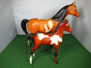 Breyer Jcpenney 1988 Proud Arabian Mare And Foal 497679