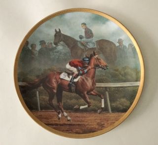 Artist Fred Stone Collectors Plate 10” - Phar Lap - 864