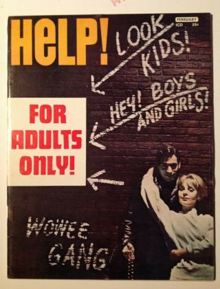 Help 13 Harvey Kurtzman,  Vol 2 1 Goodman Goes Playboy Archie Parody 2/62 Fine,
