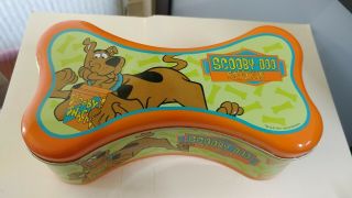 Rare Vintage Scooby - Doo Snacks Metal Collector 