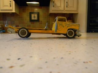 Vintage Carter Tru - Scale Toy Gmc Log Truck - Parts Or Restore