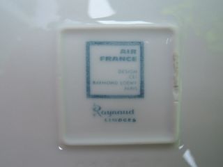 Raymond Loewy Concorde Flatware Air France Loewy Porcelain Plate Raynaud Limoges 4