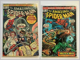Spider - Man 131 And 132 Set Of 2 Marvel Comics Fn,