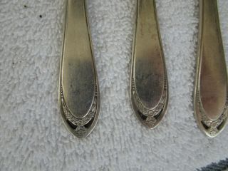 Vintage [33 Piece] 1847 Rogers Bros IS Pierced Silverplate Lovelace Flatware 5