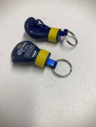 Set Of 2 Corona Boxing Glove Keychain/Bottle Opener 2