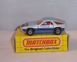 Mj7 Matchbox - Yellow Box - Mb59 Porsche 928 - Gray