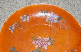 Antique Chinese Export Porcelain Sgraffito Shallow Dish - 6 Character Mark 3