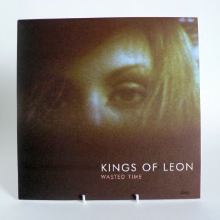 Kings Of Leon - Wasted Time - 10 " Silver Vinyl Nm Numbered Limited Edition Hmd31