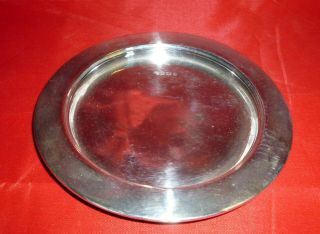 Solid Silver Card Tray By Robert Chandler And Assayed In Birmingham In 1924