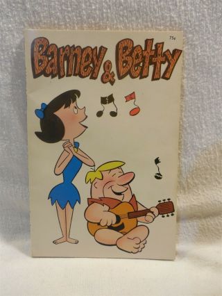 Flintstones 1974 Charlton Book Comic Strip Frames Barney & Betty Rubble