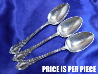 Lunt American Victorian Sterling Silver Oval Soup Spoon -