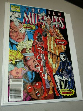 The Mutants 98 1st Appearance Of Deadpool Most Key Nm Book Marvel Comics