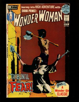 Wonder Woman 199 Vf Giant Jeff Jones Cover Heck Jonny Double Wonder Girl Merboy