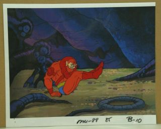 He - Man & The Masters Of The Universe Org Hand Painted Animation Cel W/ 27 - 8