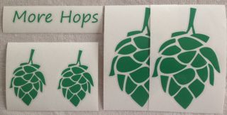 Hops Home Brew Decal Beer Decal Sticker More Hops
