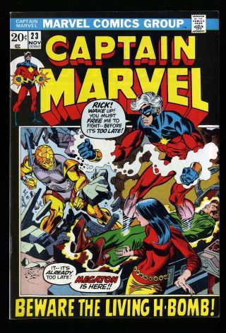 Captain Marvel 23 Vf 8.  0
