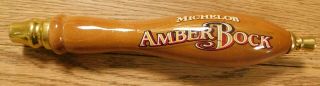 Vintage 4 Tap Handle Advertising Michelob Amber Bock.