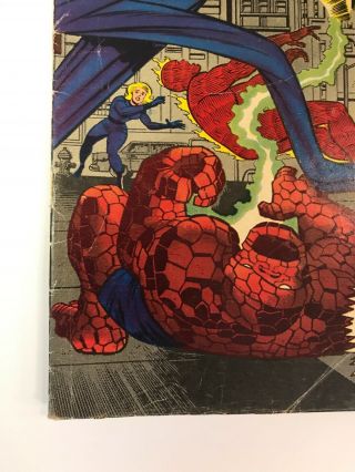The Fantastic Four 65 Marvel Comics 1967 Jack Kirby VG,  1st Ronan The Accuser 4