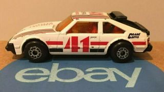Matchbox - White And Red Toyota Supra " Racing 41 - 1:60 - Macau - 1982 - Vintage