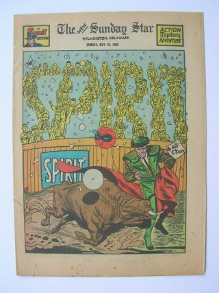 Spirit Section,  5/18/52,  See Costs For Multiple Wins In Description