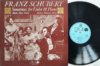 Aladar Mozi,  Danica Moziova: Schubert - Sonatinas For Violin And Piano / Opus