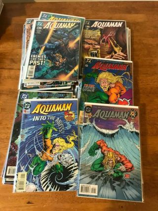 Aquaman Vol 5 Complete Run 0,  1 - 75 Dc Comics 1994 Ann 1 - 5,  1 Million