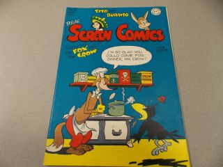 Real Screen Comics 12 Tito Burrito Fox And The Crow June July 1947 Dc Comics