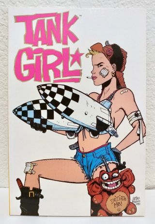 Tank Girl Volume 1 (titan Comics) 2002 Tpb Jamie Hewlett (gorillaz) Alan Martin