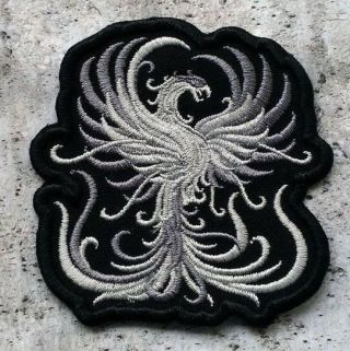 Phoenix Patch Rising From The Ashes Phoenix Crest Iron On To Sew On Patch Ap32