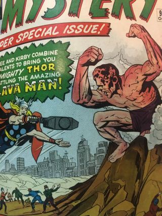 Journey into Mystery 97 1963 Marvel Silver Age Thor Lava Man 6