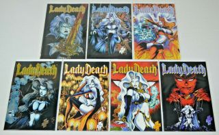 Lady Death (1994) 1,  2,  3 & Lady Death Ii: Between Heaven & Hell (1995) 1,  2,  3,  4