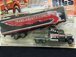 ZEE TOYS HO SCALE BIG RIGS TRACTOR & TRAILER 