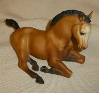 Breyer Horse,  Traditional Lying Down Foal,  Buckskin From Serenity Set