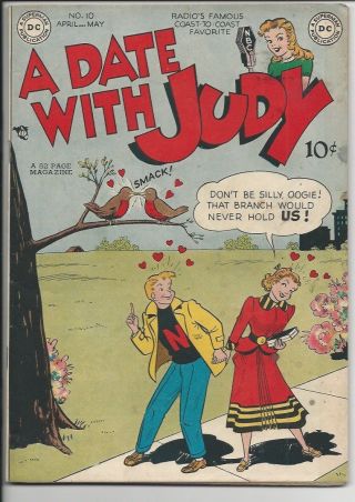 1949 Dc A Date With Judy 10 F/vf