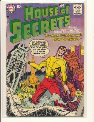 House Of Secrets 11 G/vg Cond.