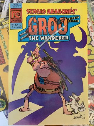 Groo The Wanderer 1,  2,  3 (jan - Mar,  1983,  Pacific Comics) All 9.  0, .