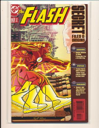 Flash: Secret Files And Origins 3 (2001) Average Grade On All X5 Copies Nm -