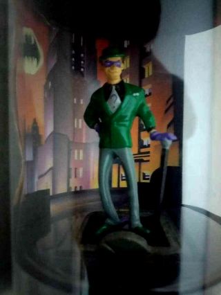 Warner Store The Riddler Miniature Statue Figure 1999 Batman Animated Bust