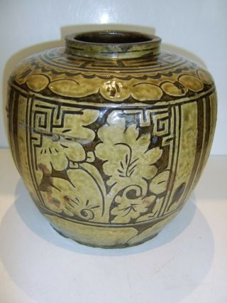 Extra Large Very Old Rare Antique Chinese Oriental Vase Celadon Pot Ginger Jar