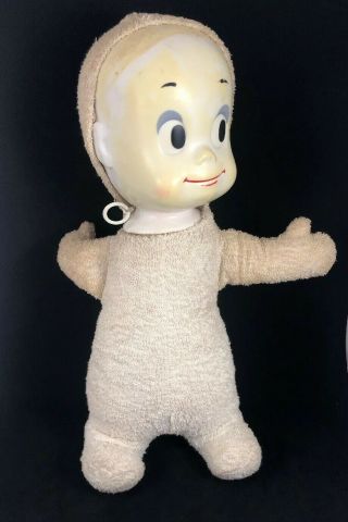 Vintage Casper The Friendly Ghost Doll Pull String 1960 