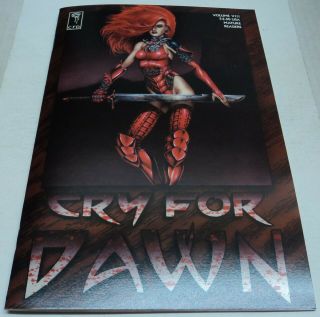 Cry For Dawn 8 (cfd 1992) Joseph Michael Linsner Story,  Cover & Art (vf -) Rare