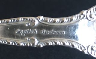 English Gadroon by Gorham Sterling Silver 2 Teaspoons 5 7/8” - No Monogram 4