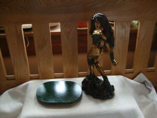 WITCHBLADE FAUX BRONZE STATUE (157 OF 250) (CLAYBURN MOORE/SIGNED) 6