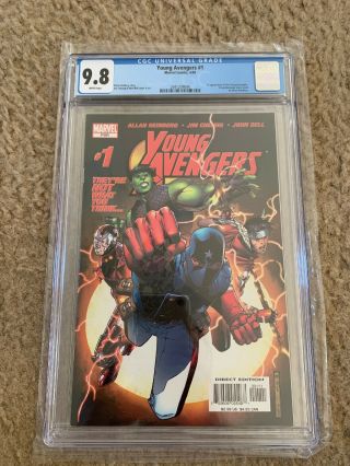 Young Avengers 1 Cgc 9.  8 White Pages 1st Kate Bishop As Hawkeye Marvel 2005