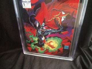 CGC 9.  2 (NM -) Spawn 1 - 1st App Spawn - Todd McFarlane - White Pages/New Case 5