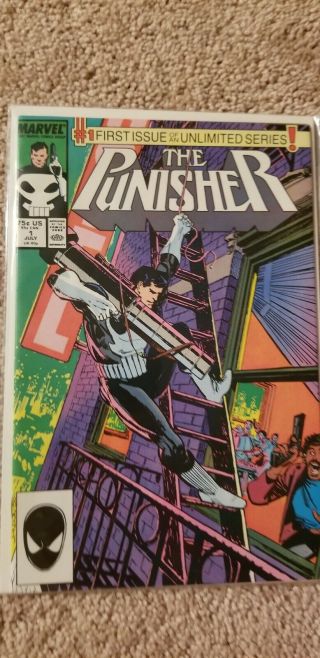 The Punisher 1 (jul 1987,  Marvel)