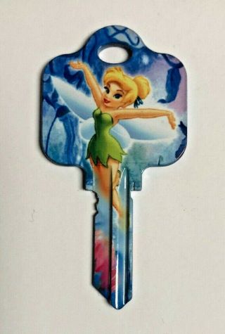 Tinkerbell Peter Pan House Key Disney Schlage Blank 2