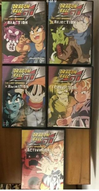 20 DVD Rare Dragon Ball Z GT,  Lost Episodes Japanese Anime Manga EX Dual Langua 8