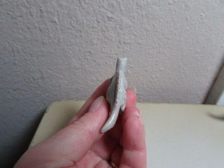 Spinosaurus,  Miniature Stone Dinosaur Hand Carved Marble from Andes Rich Hued 5